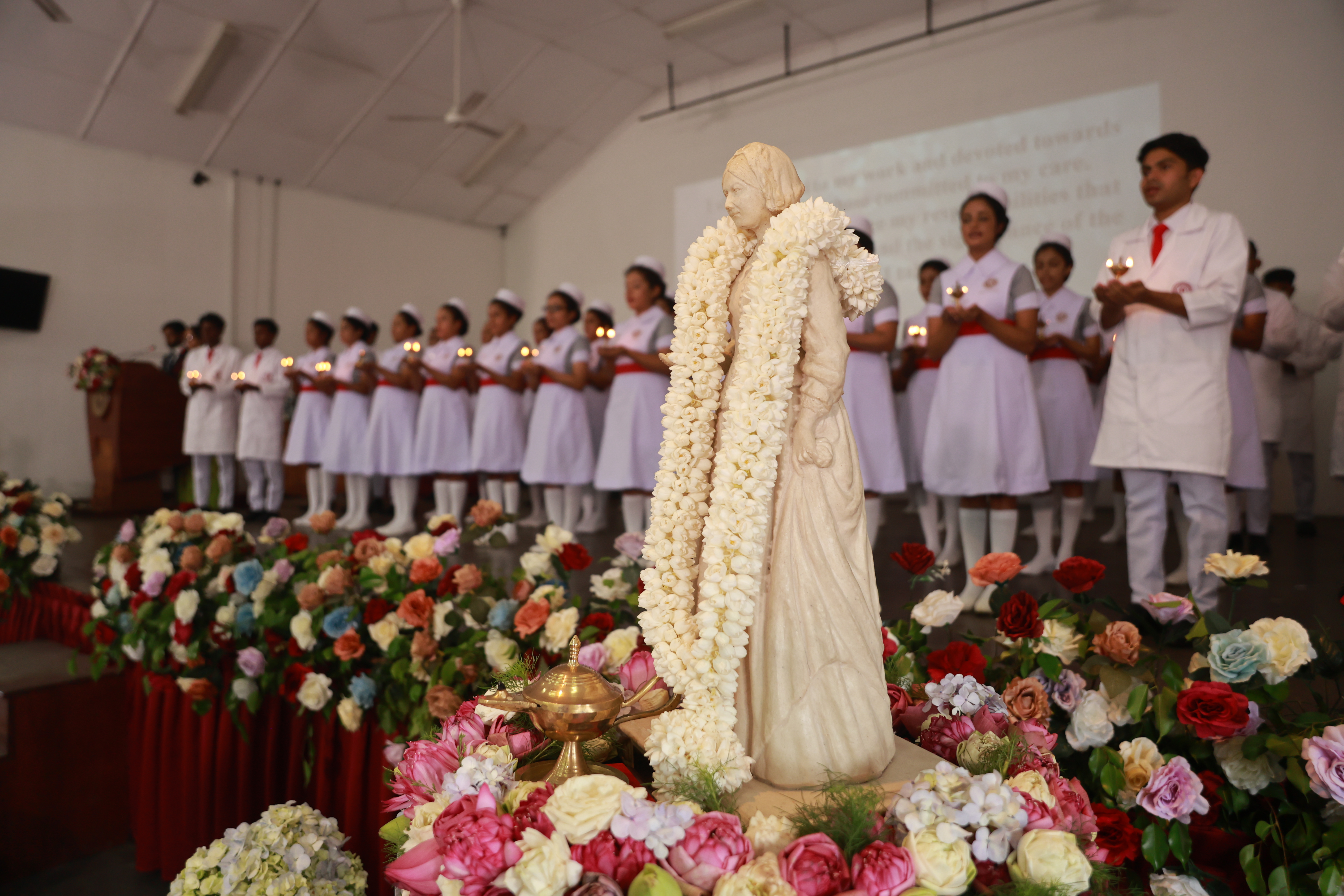 Nursing Pledge Ceremony of batch 2023/2024 &ndash; Department of Nursing, Faculty of Allied Health Sciences