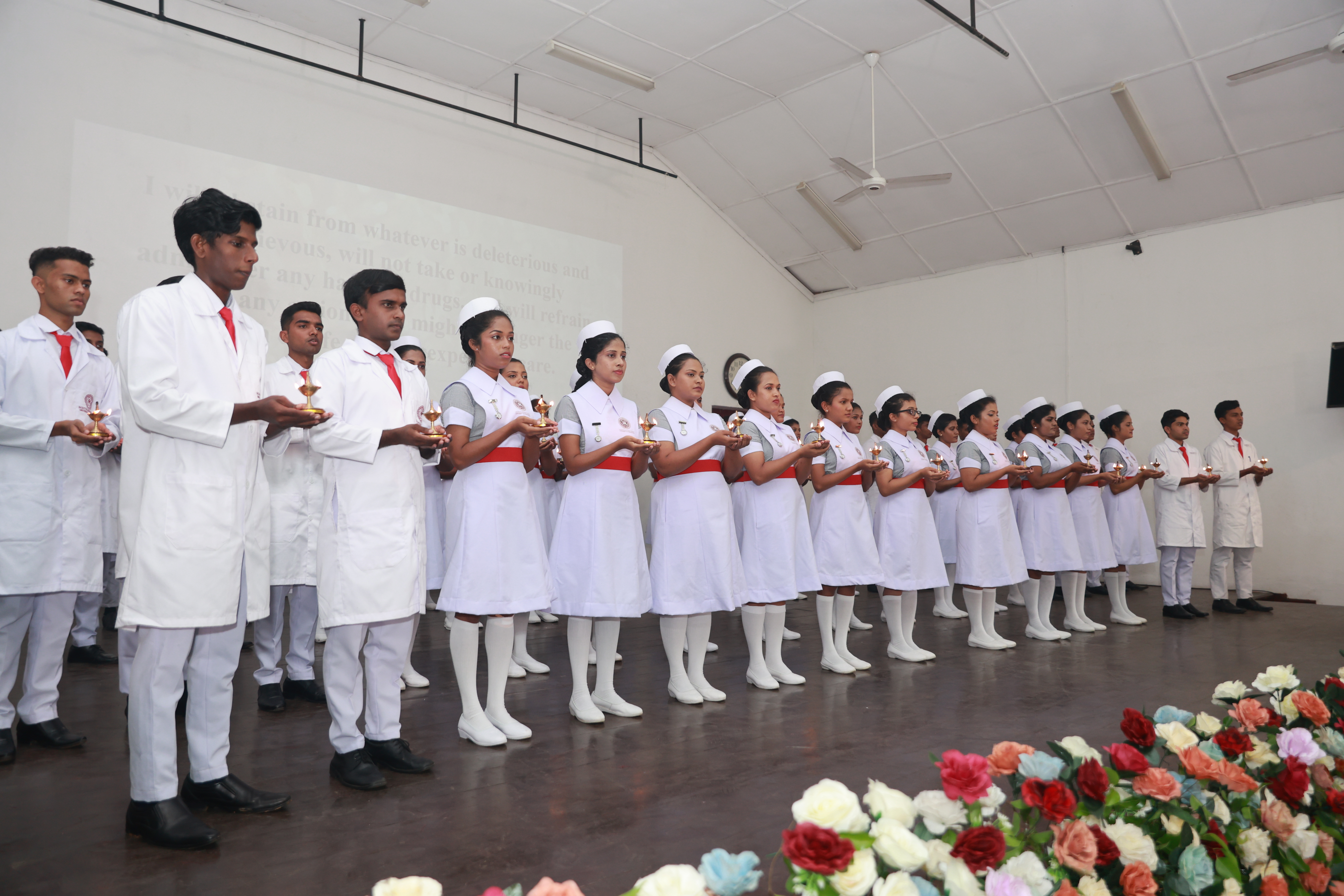 Nursing Pledge Ceremony of batch 2023/2024 &ndash; Department of Nursing, Faculty of Allied Health Sciences