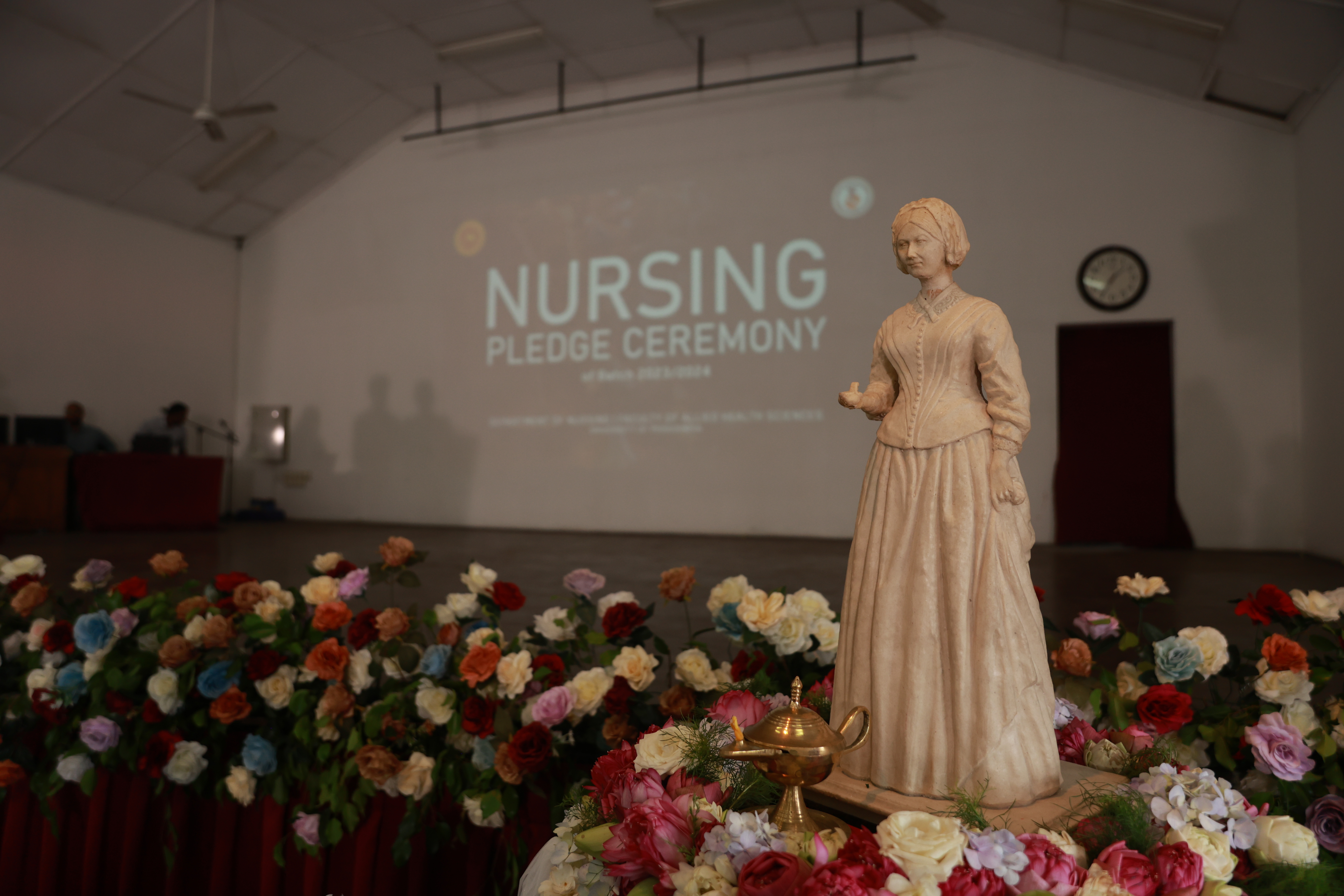 Nursing Pledge Ceremony of batch 2023/2024 &ndash; Department of Nursing, Faculty of Allied Health Sciences