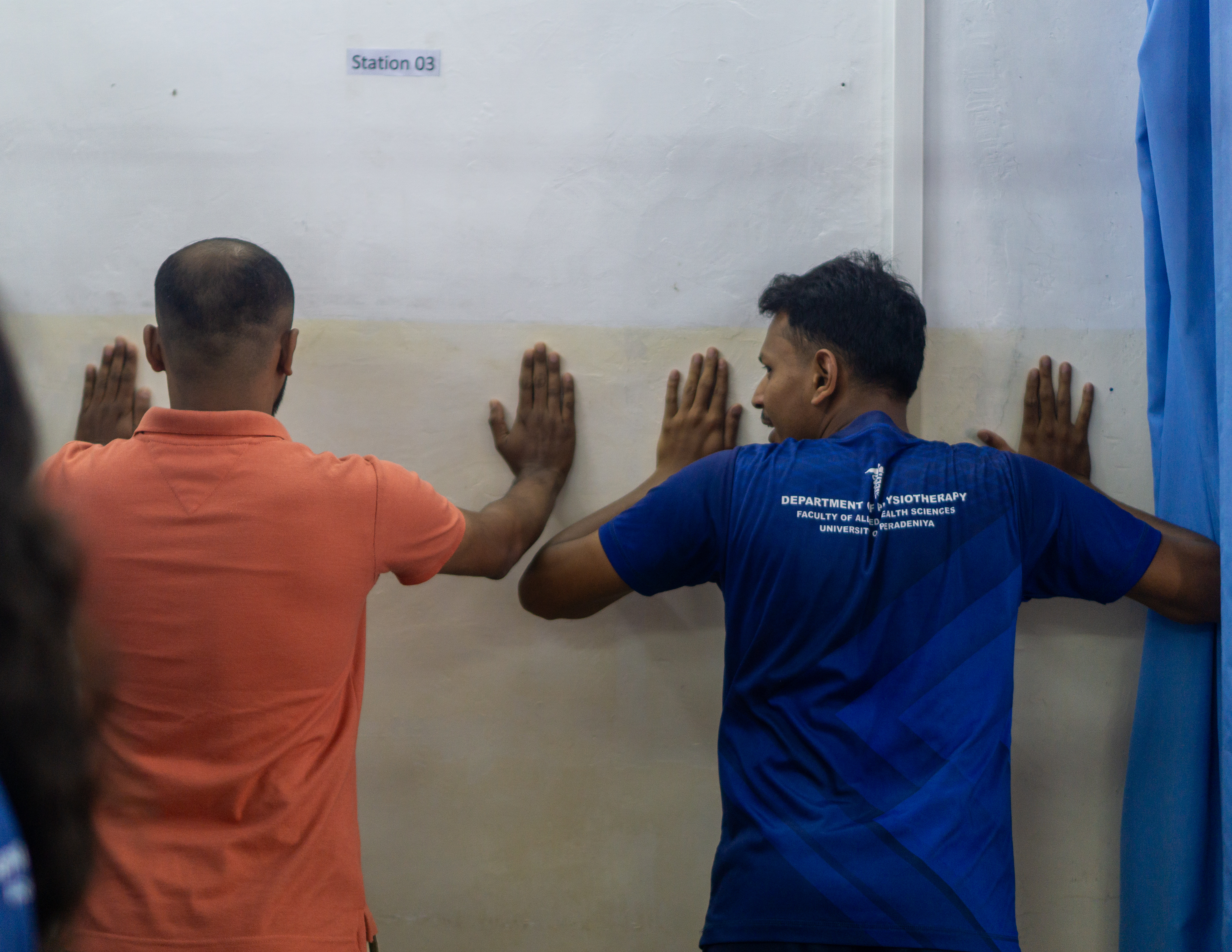 Fitness assessment in progress